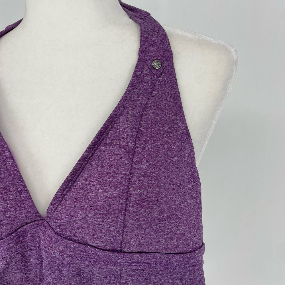 Athleta Purple Halter Swim Top Size Medium - Picture 4 of 7